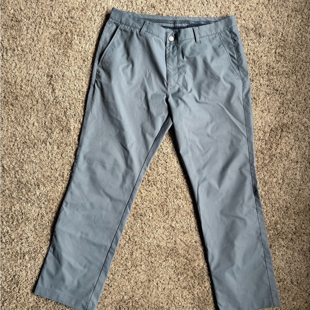 Bonobos Golf Pants Mens 36x32 Slim Performance Gray